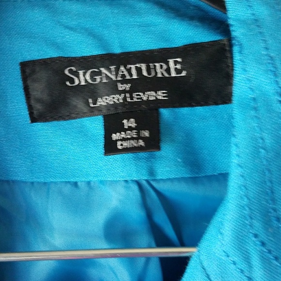 Teal size 14 Skirt suit, NWT - Picture 3 of 3
